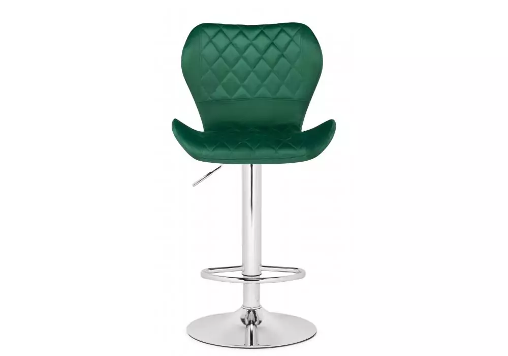 Барный стул Woodville Porch green / chrome – дополнительное изображение продукта