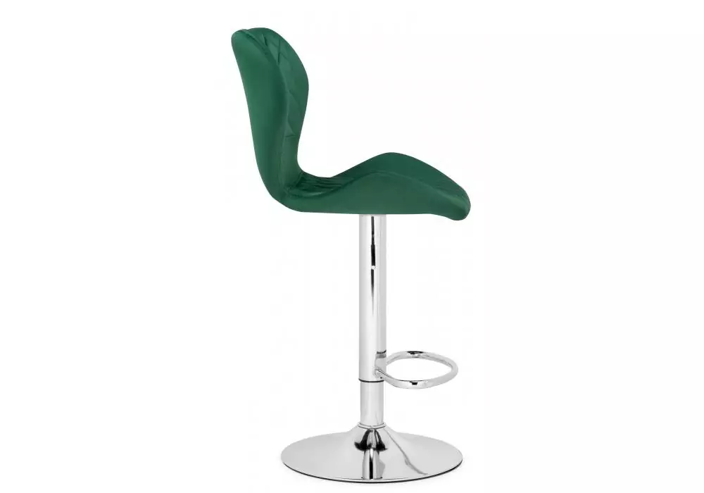 Барный стул Woodville Porch green / chrome – дополнительное изображение продукта