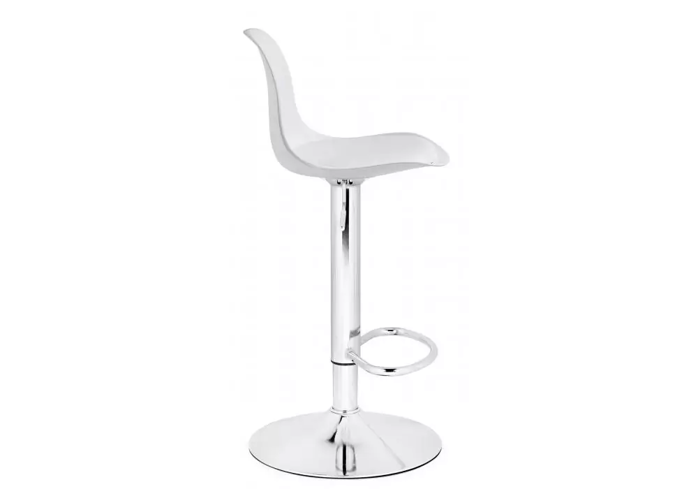 Барный стул Woodville Soft white / chrome – дополнительное изображение продукта