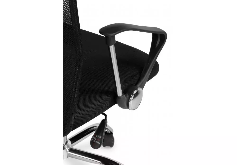 Компьютерное кресло Woodville Arano 1 black / chrome – дополнительное изображение продукта