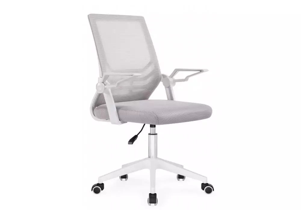 Компьютерное кресло Woodville Arrow light gray / white – главное изображение продукта