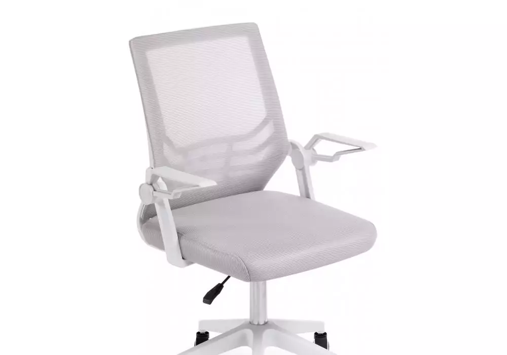 Компьютерное кресло Woodville Arrow light gray / white – дополнительное изображение продукта