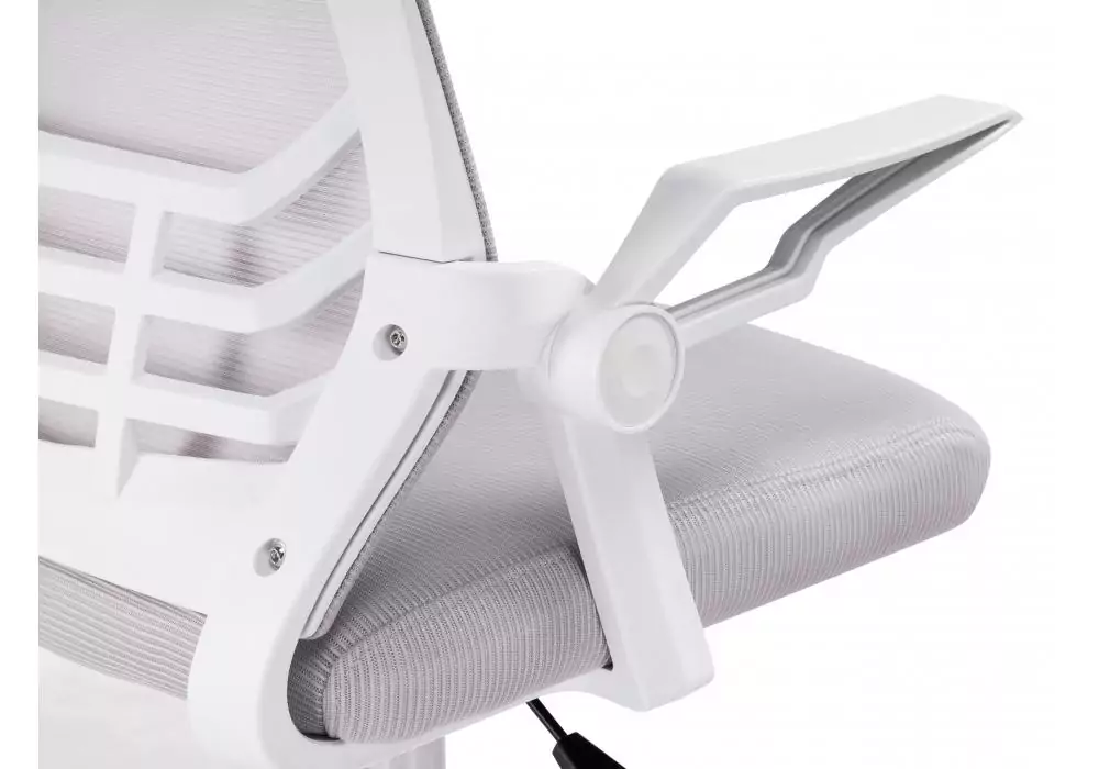 Компьютерное кресло Woodville Arrow light gray / white – дополнительное изображение продукта
