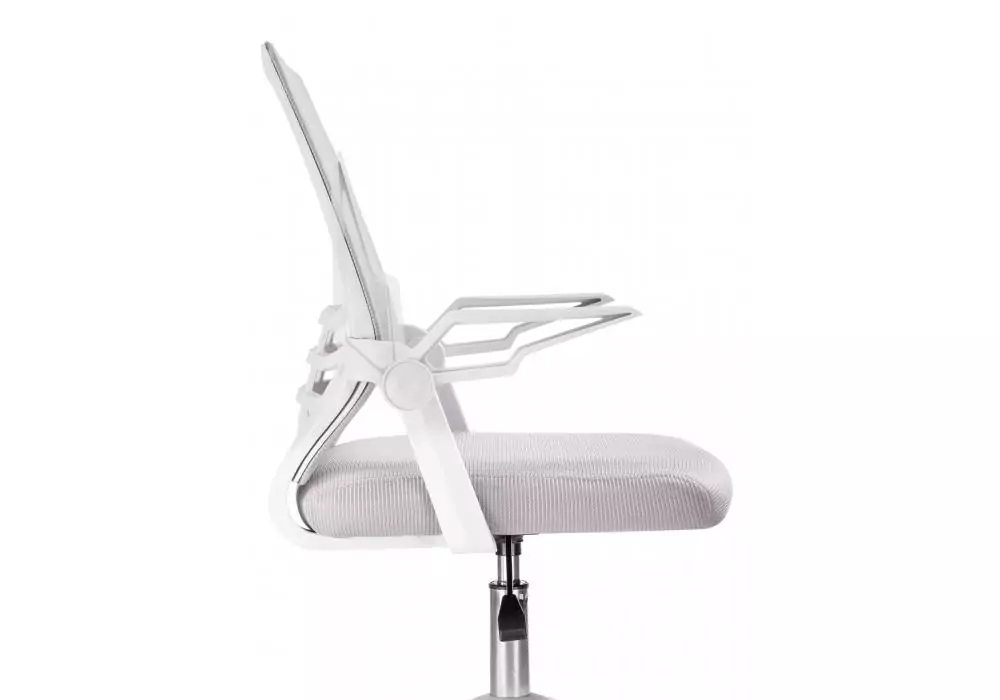 Компьютерное кресло Woodville Arrow light gray / white – дополнительное изображение продукта