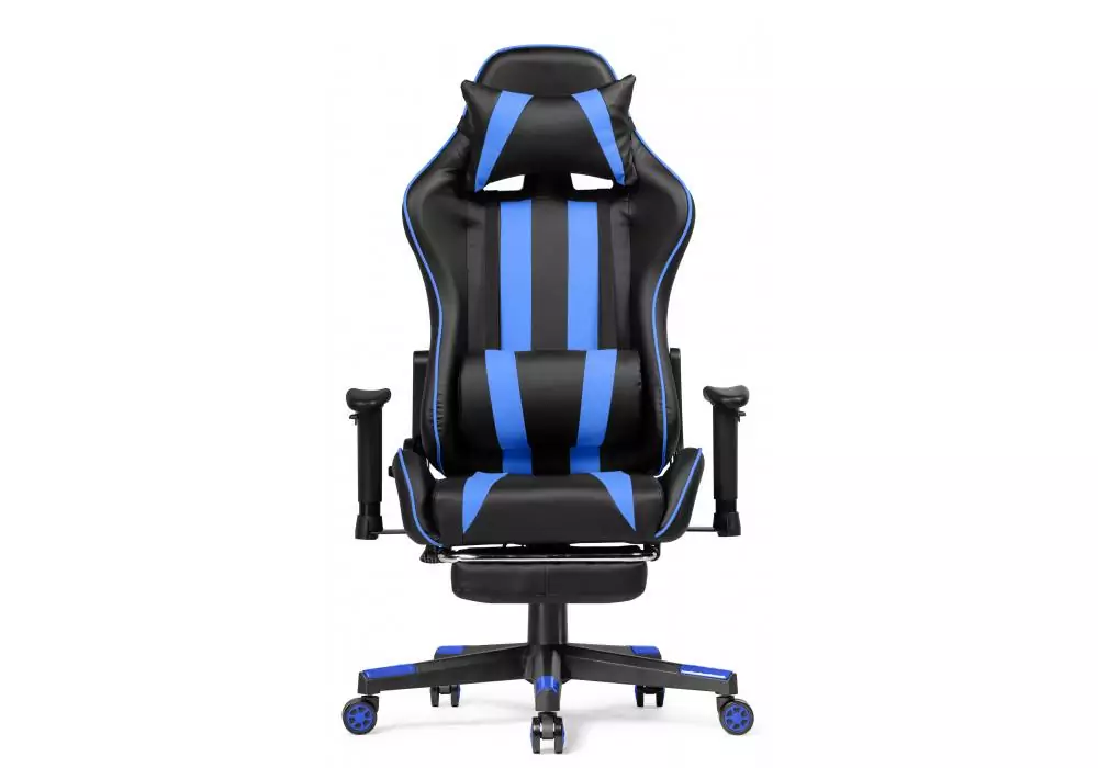 Офисное кресло Woodville Corvet black / blue – дополнительное изображение продукта
