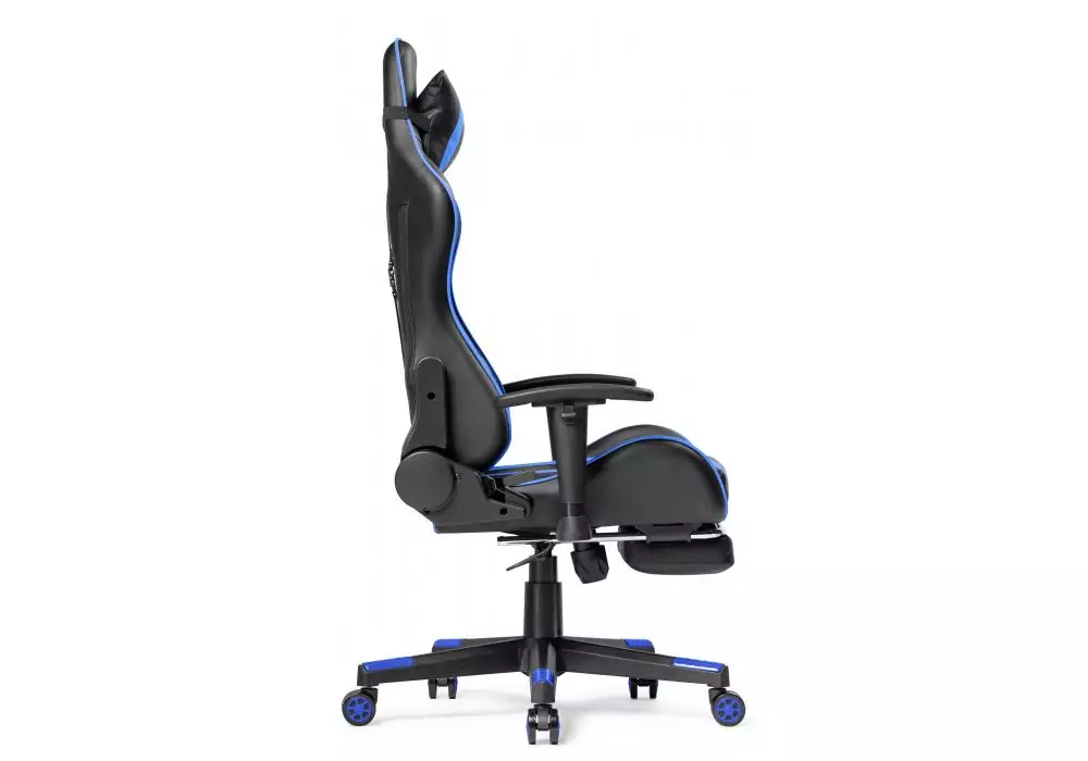 Офисное кресло Woodville Corvet black / blue – дополнительное изображение продукта