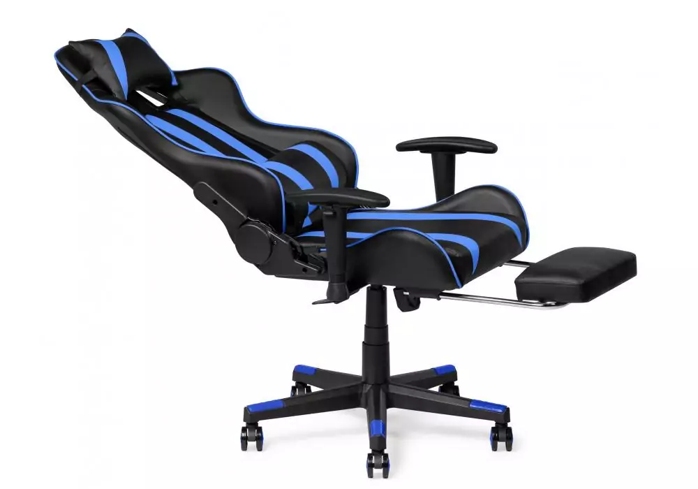 Офисное кресло Woodville Corvet black / blue – дополнительное изображение продукта