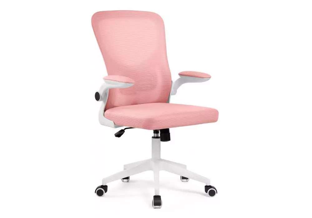 Офисное кресло Woodville Konfi pink / white – главное изображение продукта