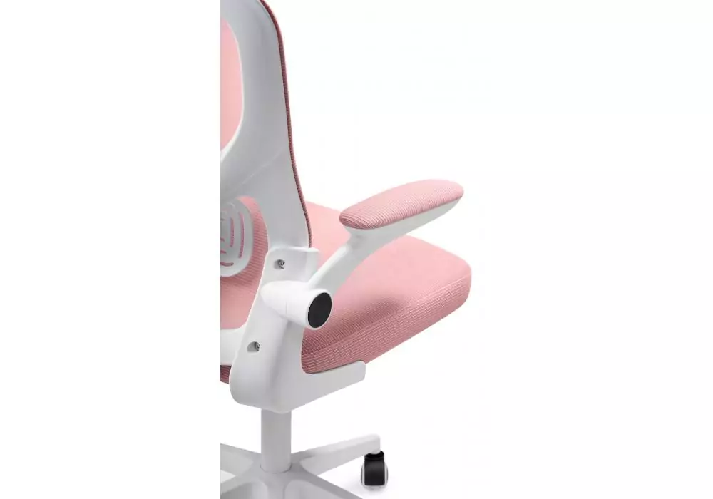 Офисное кресло Woodville Konfi pink / white – дополнительное изображение продукта