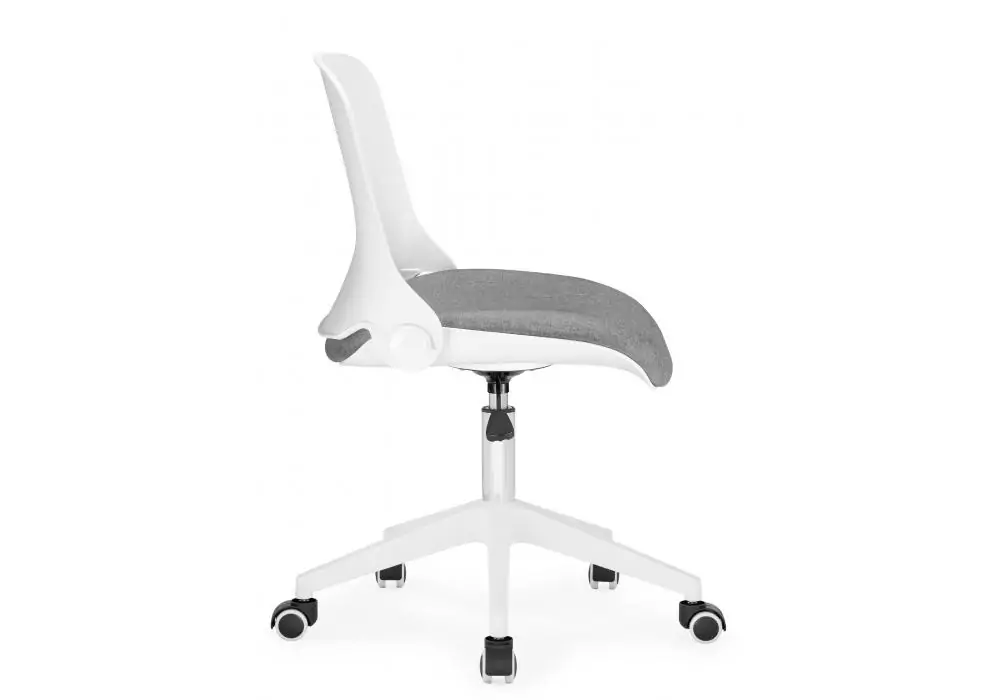 Компьютерное кресло Woodville Zarius gray / white – дополнительное изображение продукта