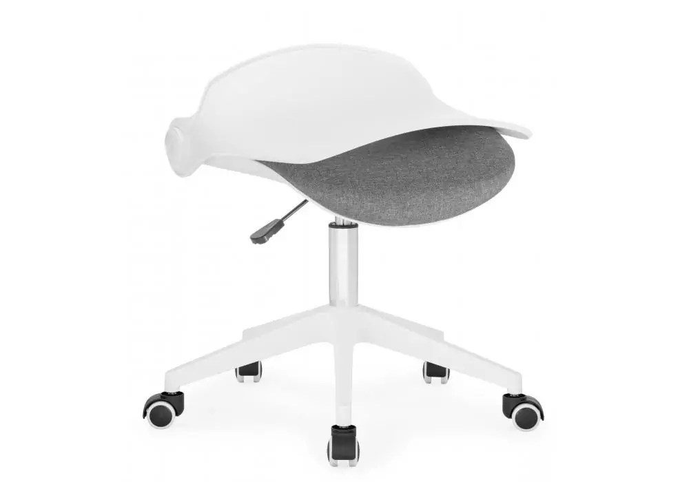 Компьютерное кресло Woodville Zarius gray / white – дополнительное изображение продукта
