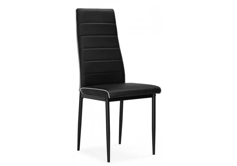 Стул на металлокаркасе Woodville DC2-001 black / white – купить в интернет-магазине Стул на металлокаркасе Woodville DC2-001 black / white – главное изображение продукта
