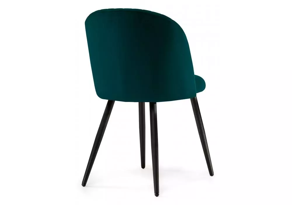 Стул на металлокаркасе Woodville Gabi 1 green / black – дополнительное изображение продукта