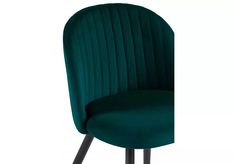 Стул на металлокаркасе Woodville Gabi 1 green / black – дополнительное изображение продукта