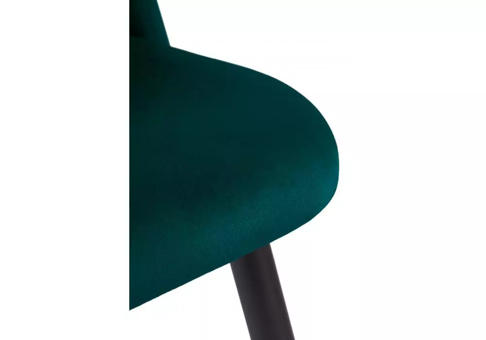 Стул на металлокаркасе Woodville Gabi 1 green / black – дополнительное изображение продукта