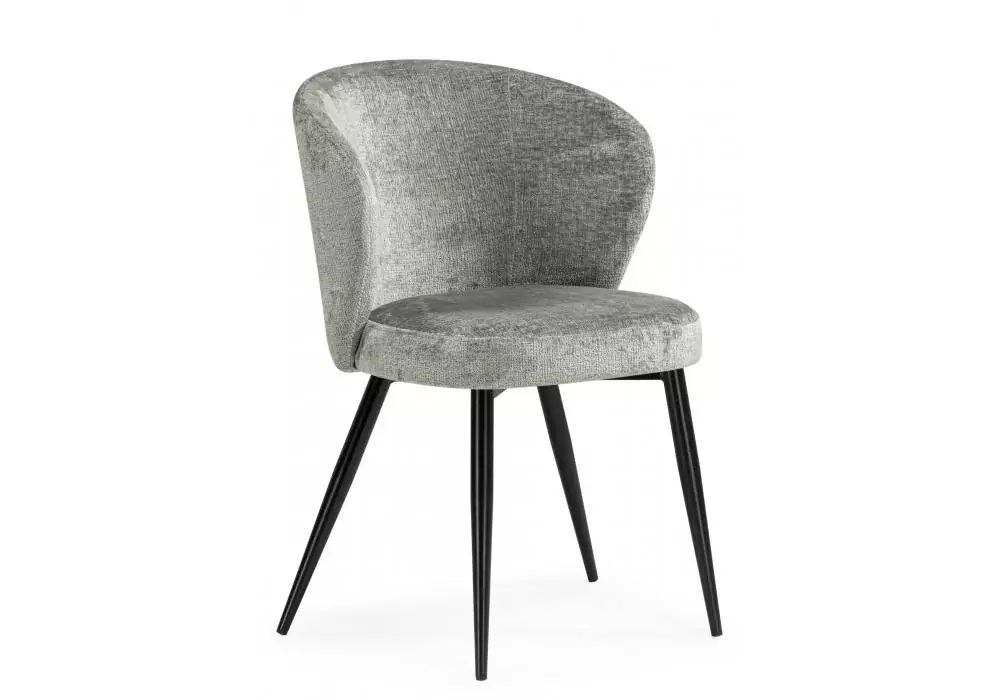 Стул на металлокаркасе Woodville Gref gray / black – главное изображение продукта