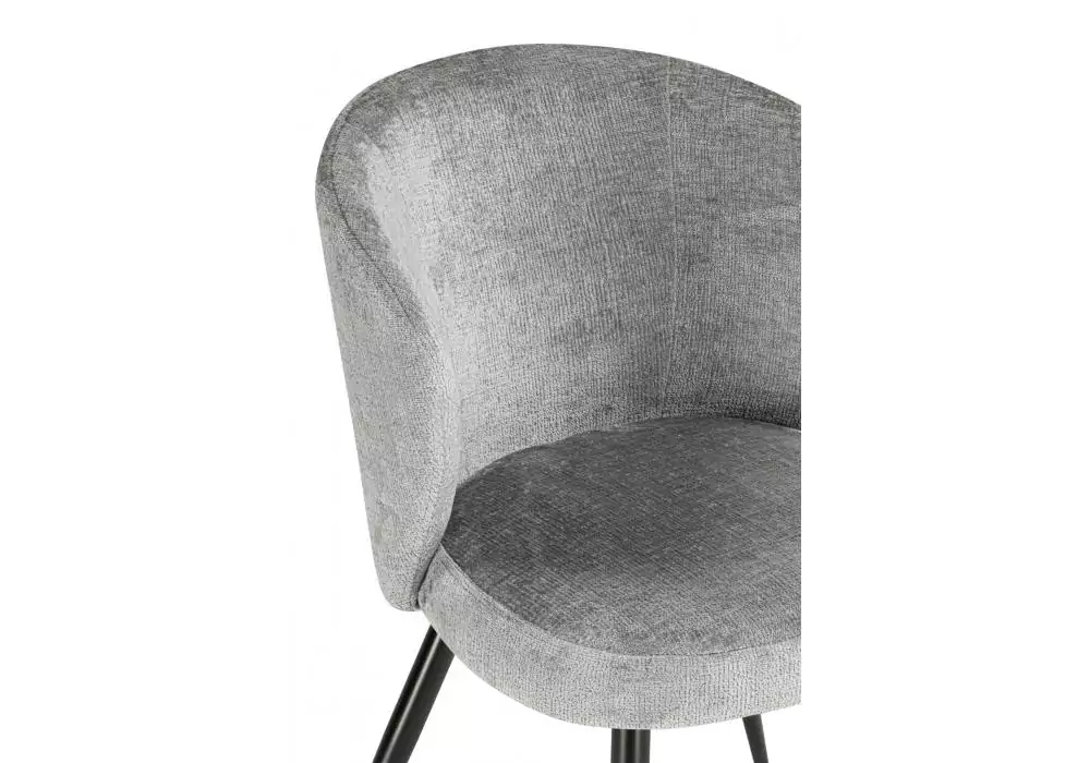 Стул на металлокаркасе Woodville Gref gray / black – дополнительное изображение продукта