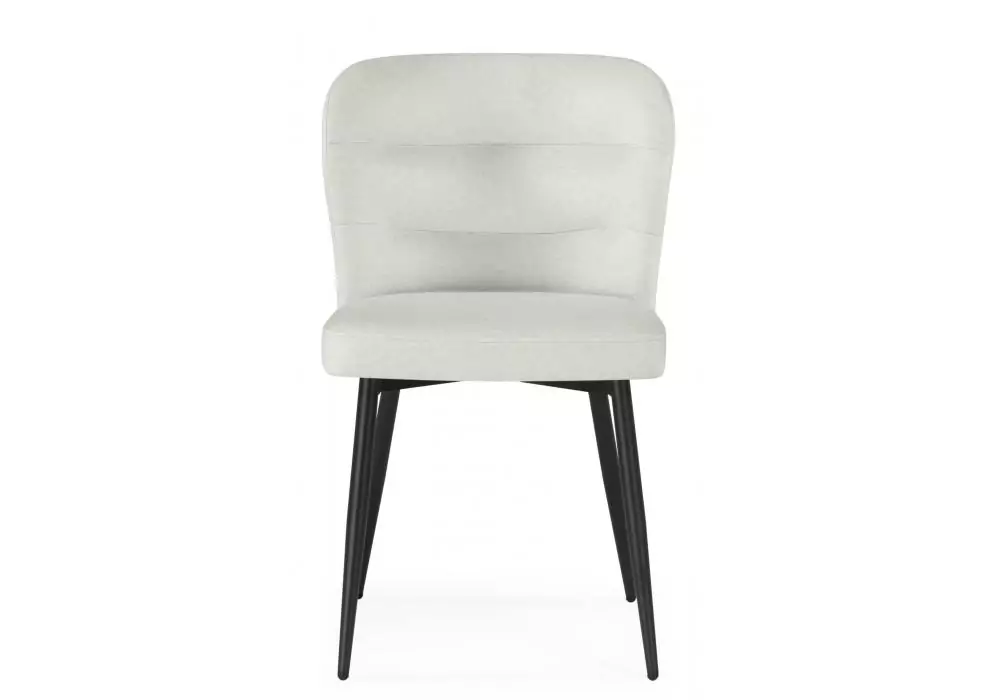 Стул на металлокаркасе Woodville Kilian light beige / black – дополнительное изображение продукта