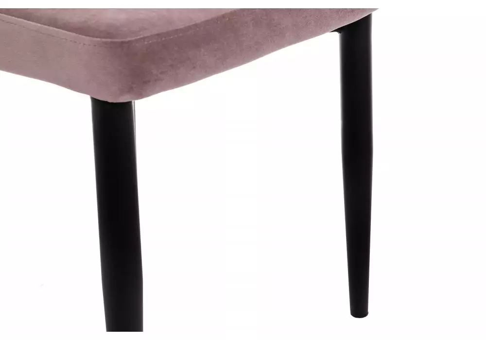 Стул на металлокаркасе Woodville Kora light purple / black – дополнительное изображение продукта