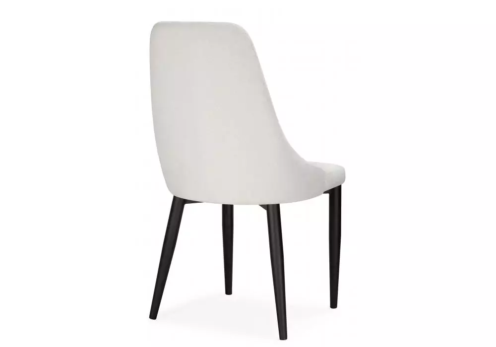 Стул на металлокаркасе Woodville Kora white / black – дополнительное изображение продукта