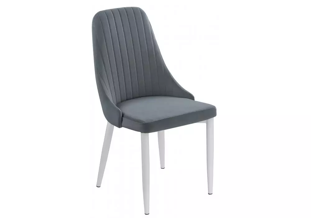 Стул на металлокаркасе Woodville Kora white / gray – дополнительное изображение продукта