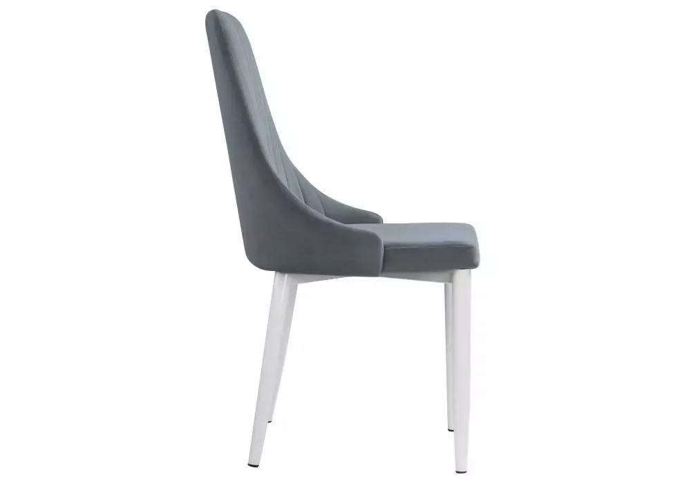 Стул на металлокаркасе Woodville Kora white / gray – дополнительное изображение продукта
