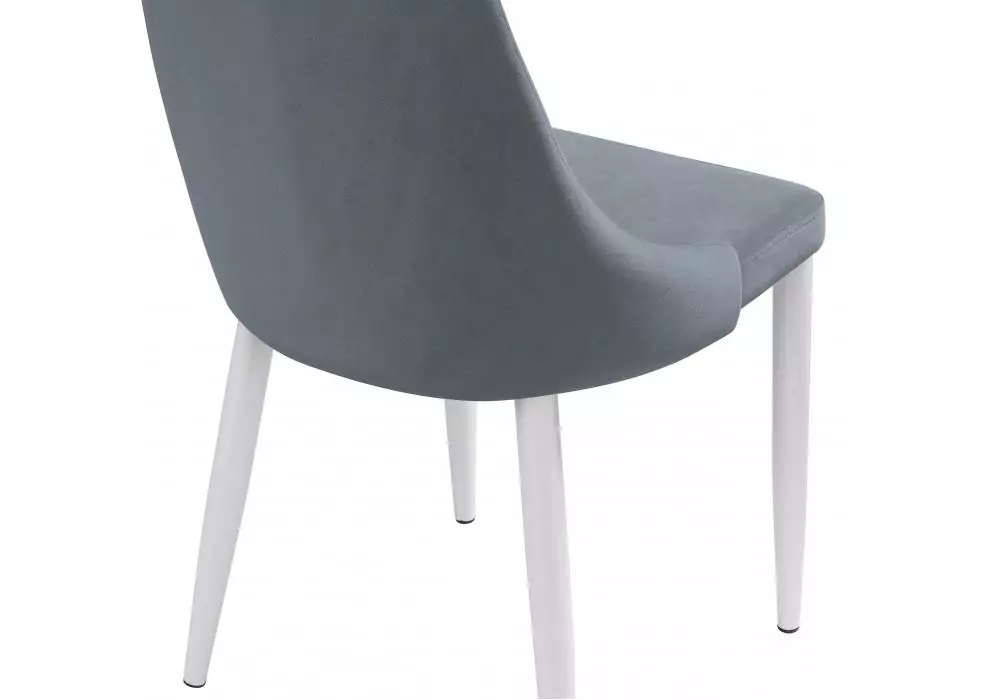 Стул на металлокаркасе Woodville Kora white / gray – дополнительное изображение продукта