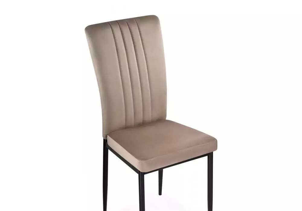 Стул на металлокаркасе Woodville Rek cappuccino / black – дополнительное изображение продукта