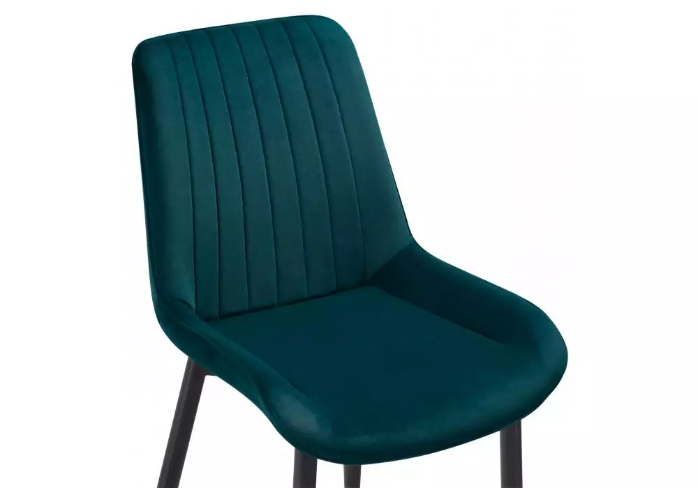 Стул на металлокаркасе Woodville Seda-1 green / gold / black – дополнительное изображение продукта